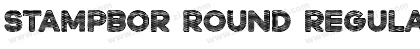 Stampbor Round Regular字体转换